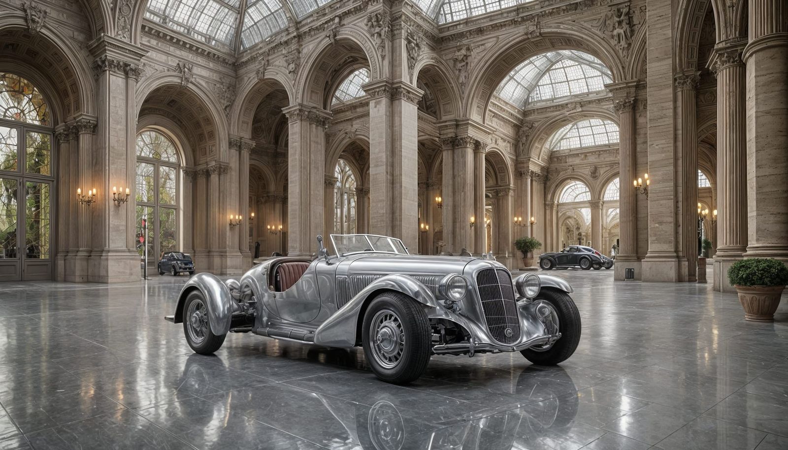 1936 Auto Union Race Car in Petit Palais