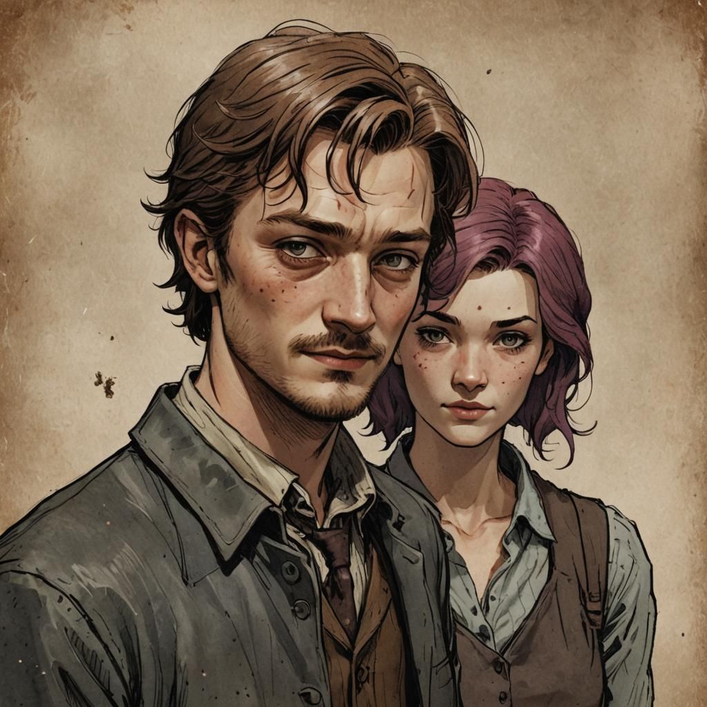 "Us Against the World" Remus and Tonks.