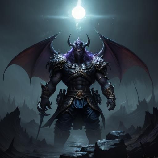 Ominous Dragon Ball in Dark Fantasy Style