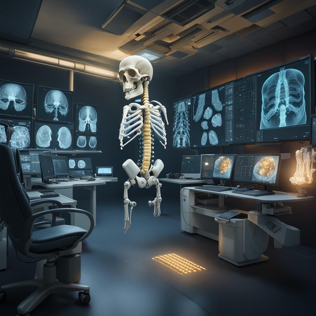 AI algorithms can analyze X-rays, MRIs, and CT scans to detect abnormalities such as tumors or fractures more quickly an...