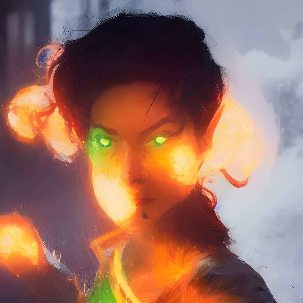 King Arthur as Space Knights in Cyberpunk Style