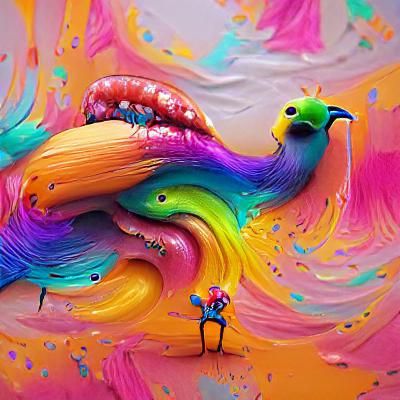 Colorful Abstract Geometric Design