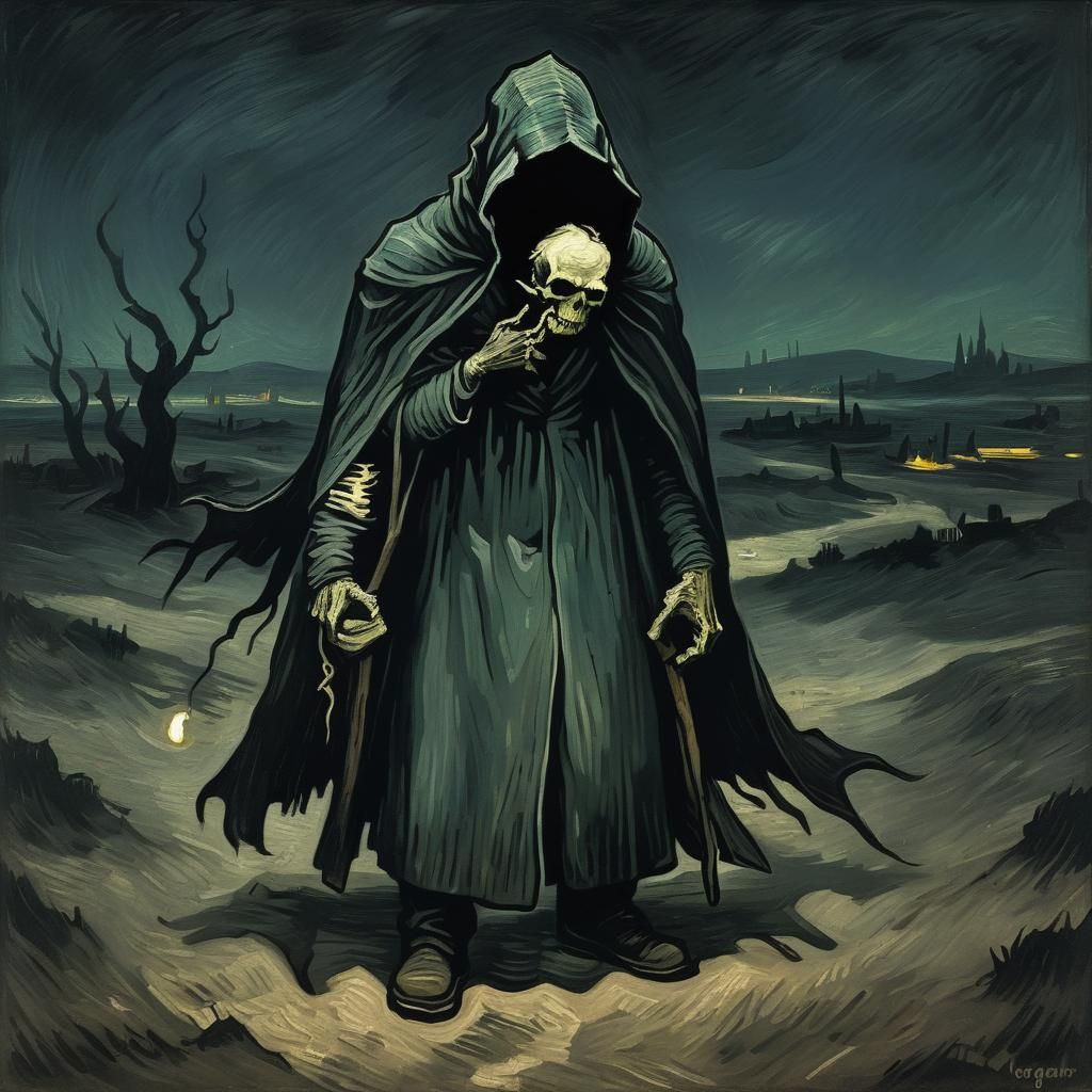 Grimdark Impressionism: A Post-Impressionist Vision