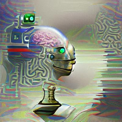 Abstract AI Image: Artificial Intelligence Concept