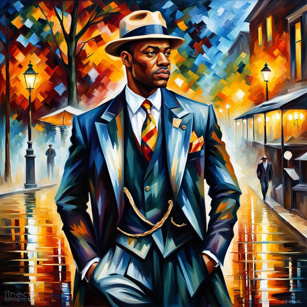 1920s Portrait in Impressionist Style