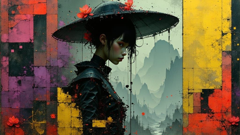 Avant-Garde Figures on the Boulevard of Broken Dreams