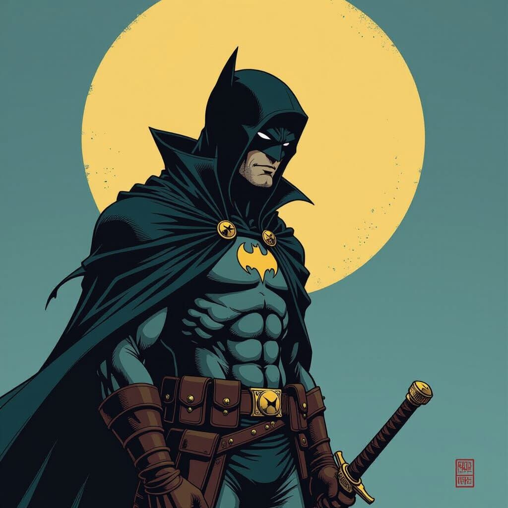 Tempted by Fate in a Graphic Novel Style