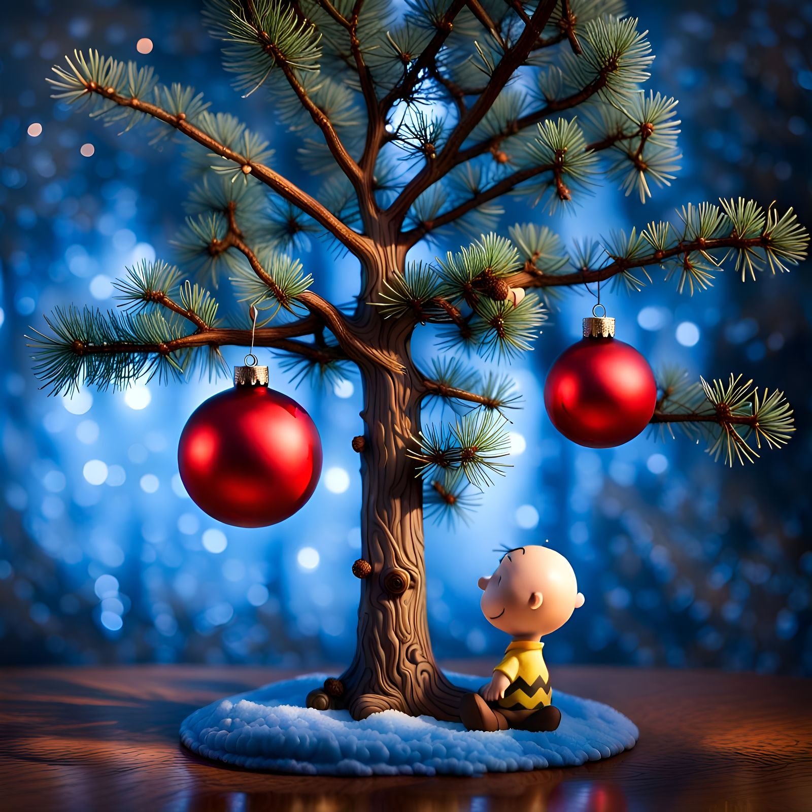 A Charlie Brown Christmas Tree