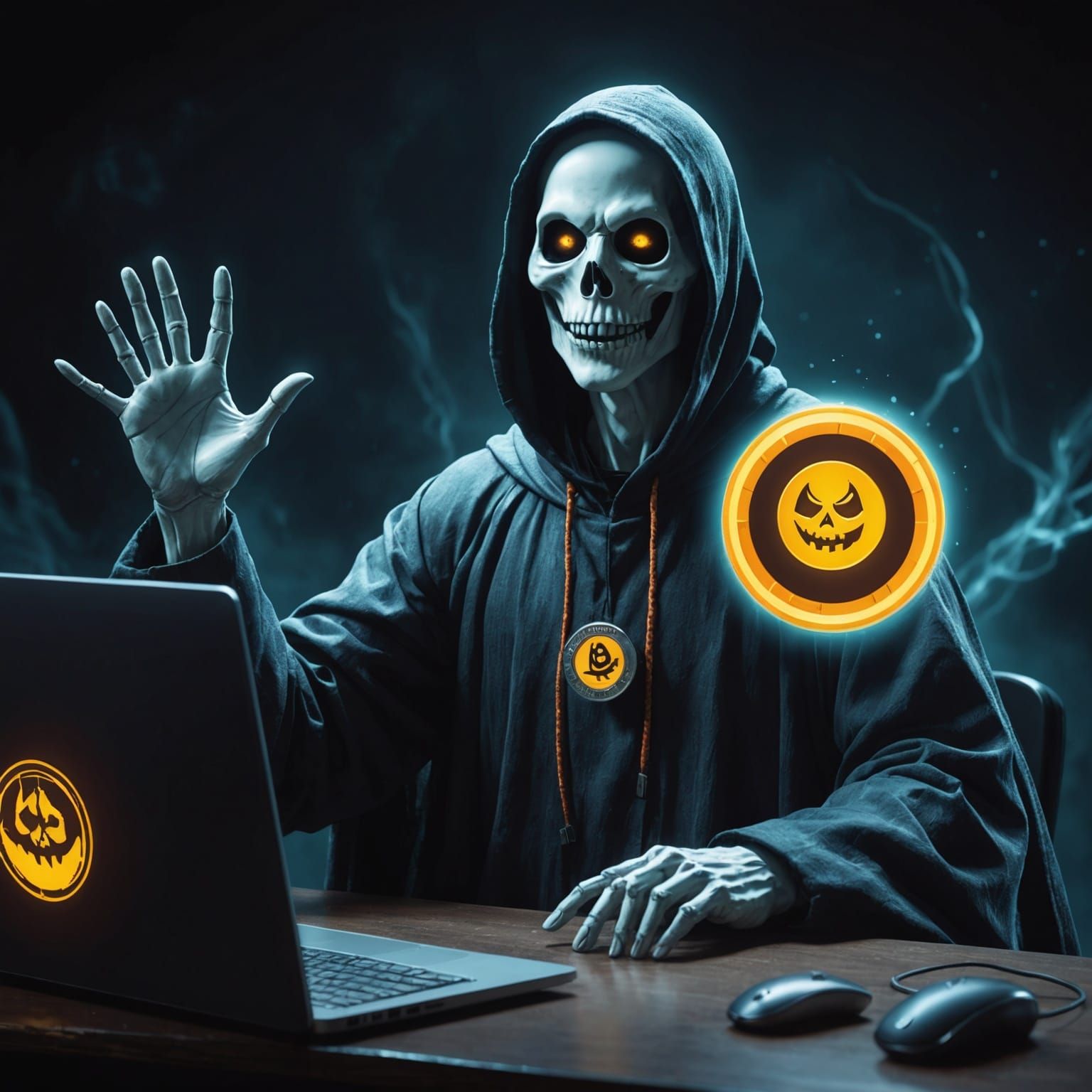 Ghostly Metaverse Invitation with Galxe OAT Badge