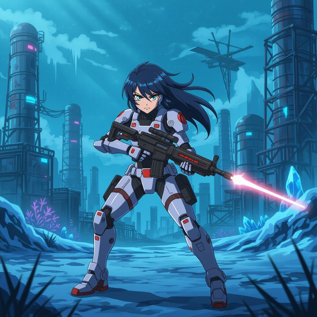 Uzi Doorman: Determined Worker Drone on Copper 9