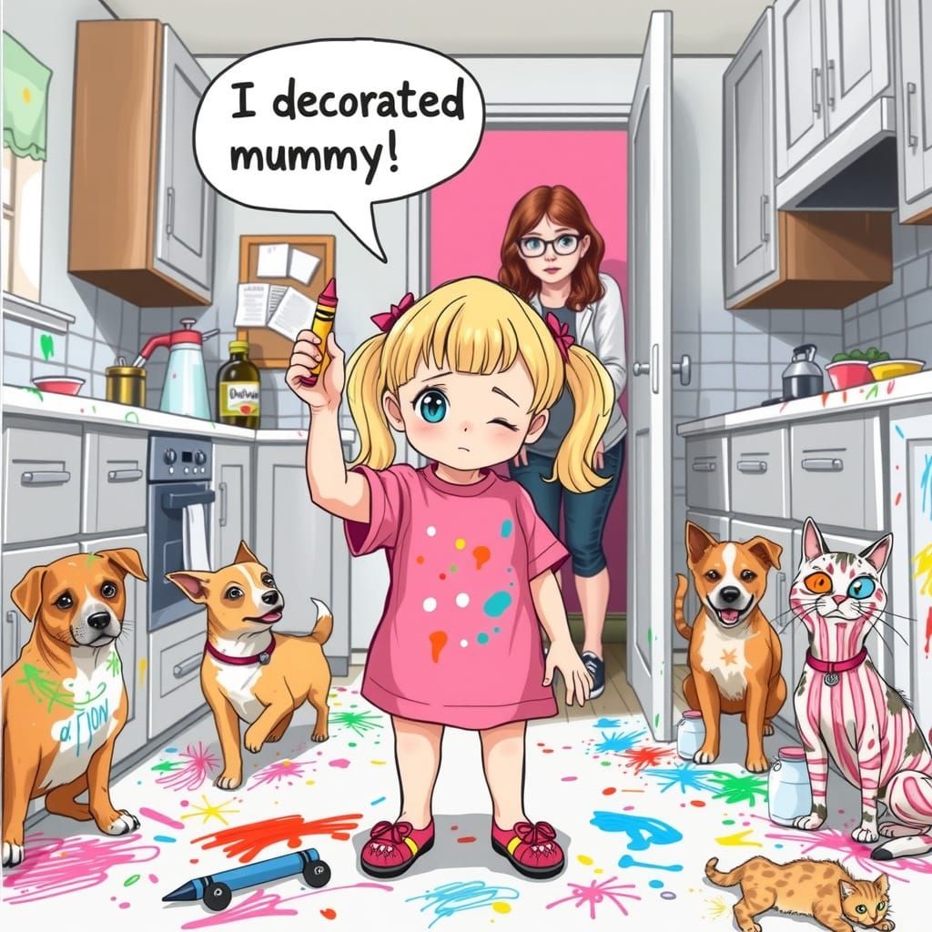 It was the cat on the right hand side that made me laugh out...