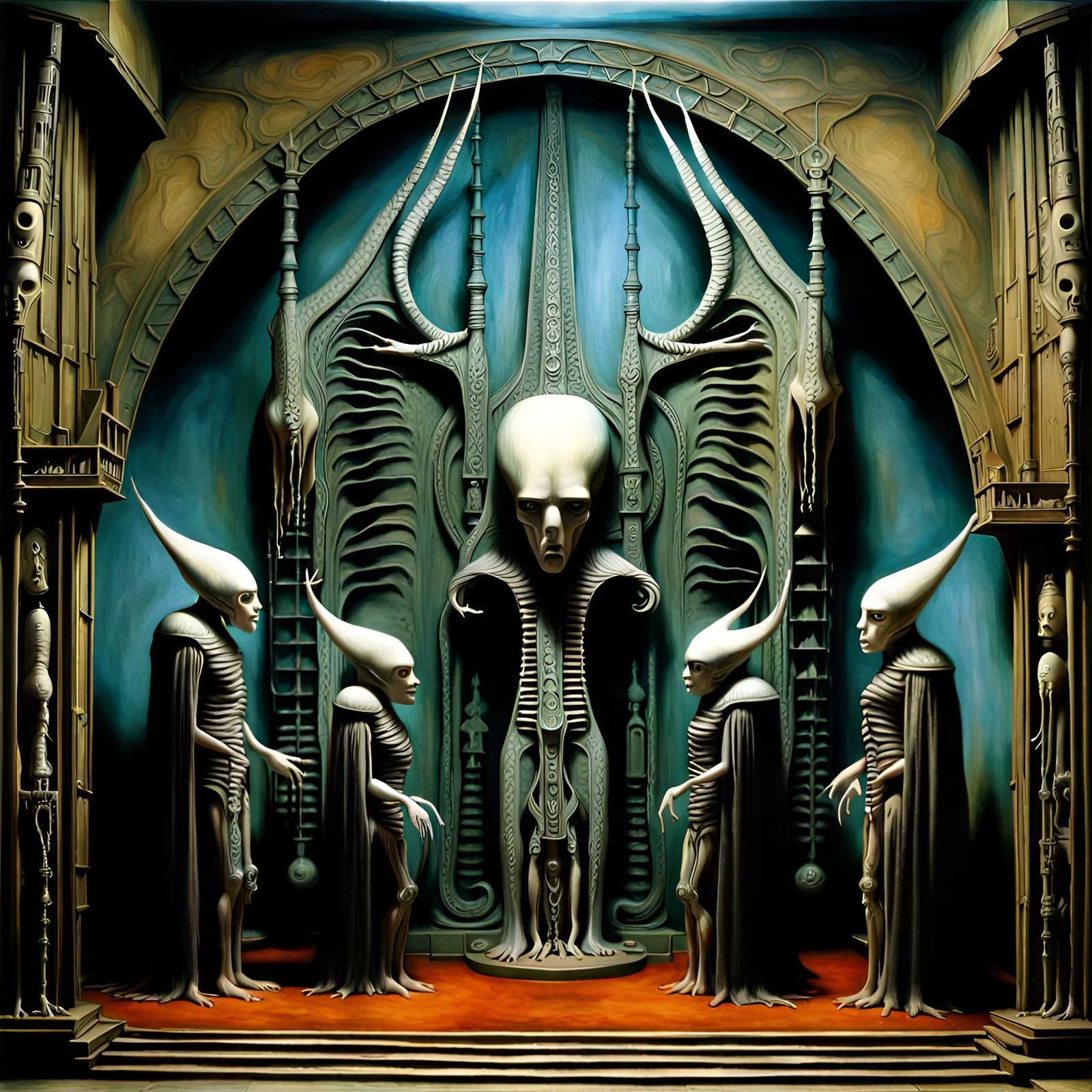 Creepy Conspiracy in Stop Motion Cinema Photography