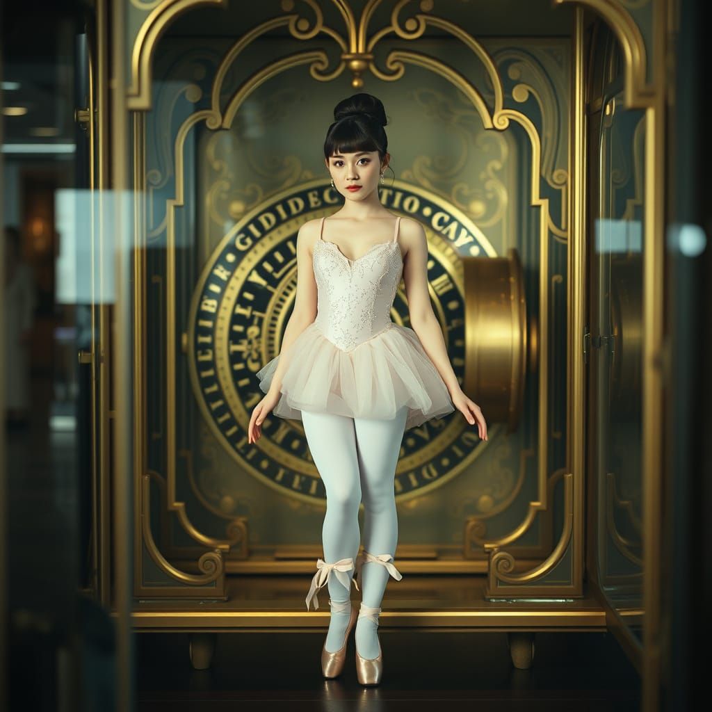 Sabrina Carpenter as a Ballerina in a Whimsical Music Box Wo...