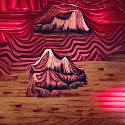 Eerie Landscape Evokes Mystery and Intrigue