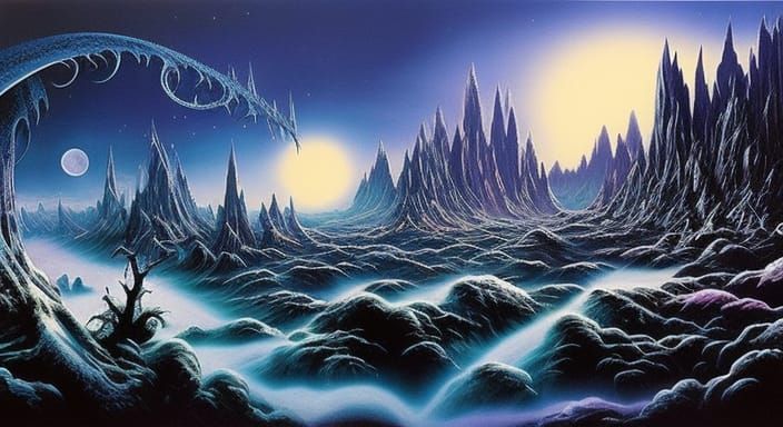 Cosmic Dark Fantasy Blues Masterpiece