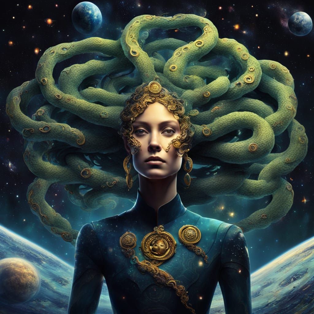 Medusa woman