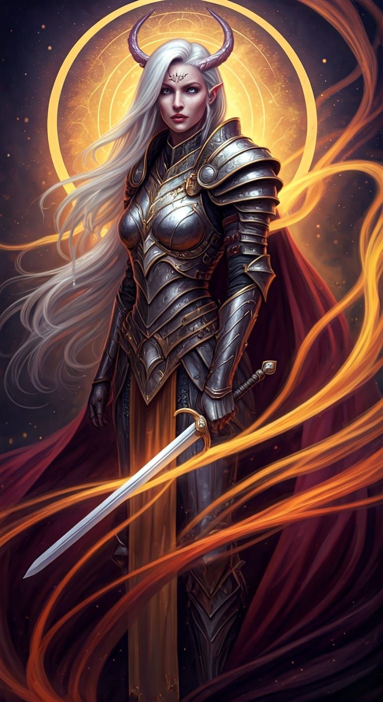 Aasimar Paladin with Draconic and Celestial Powers