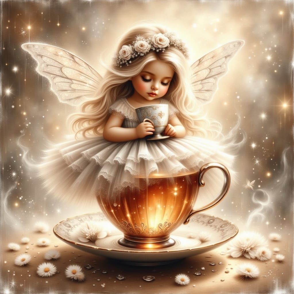 Tea cup fairy