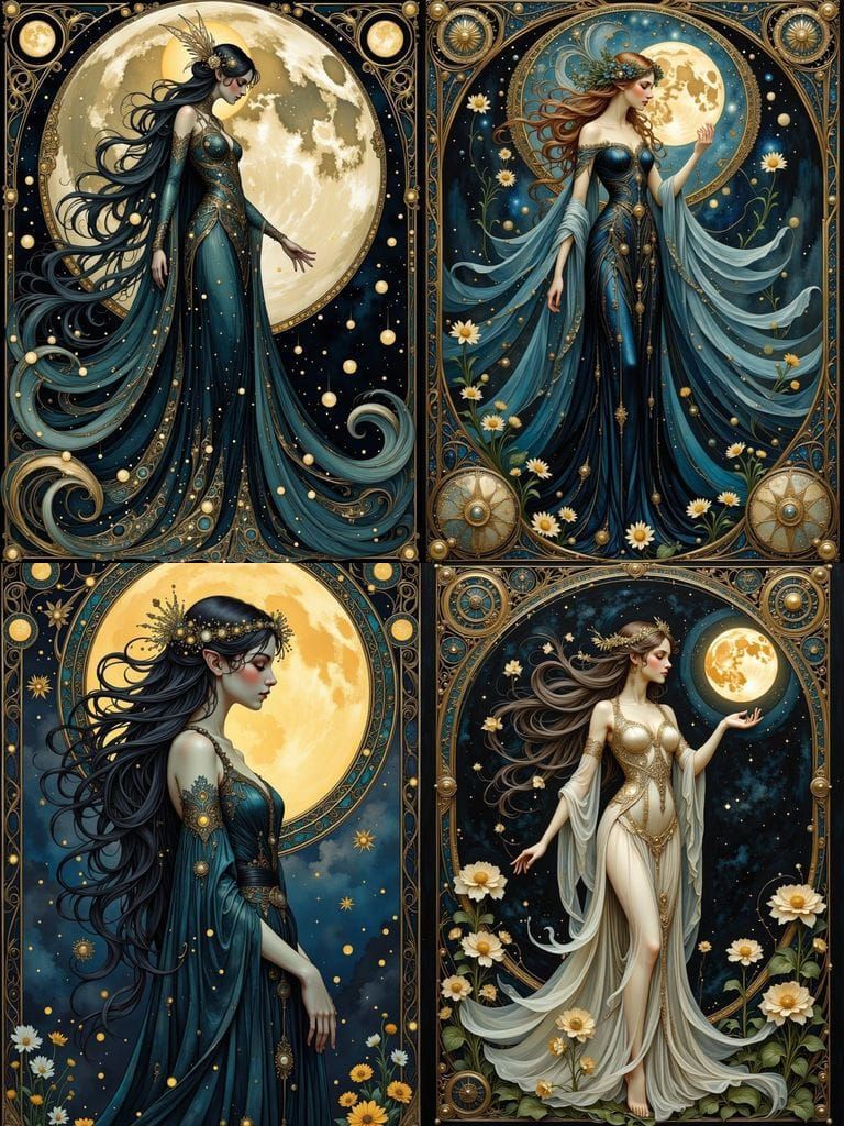 Elven goddess of the moon