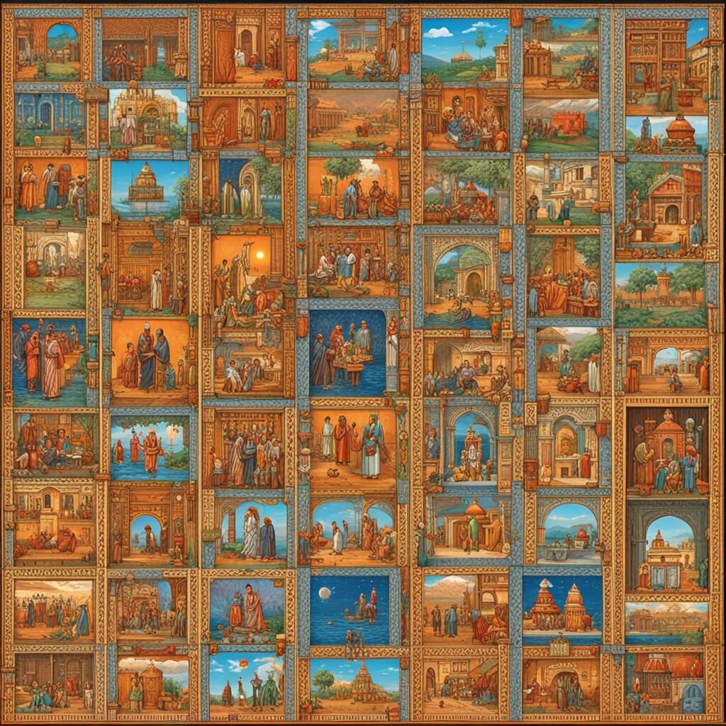 Abstract Dadaist Composition in Unreal Engine 5