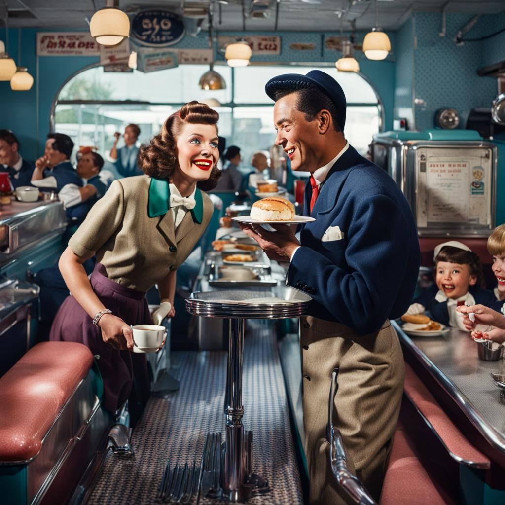 1950s American Diner