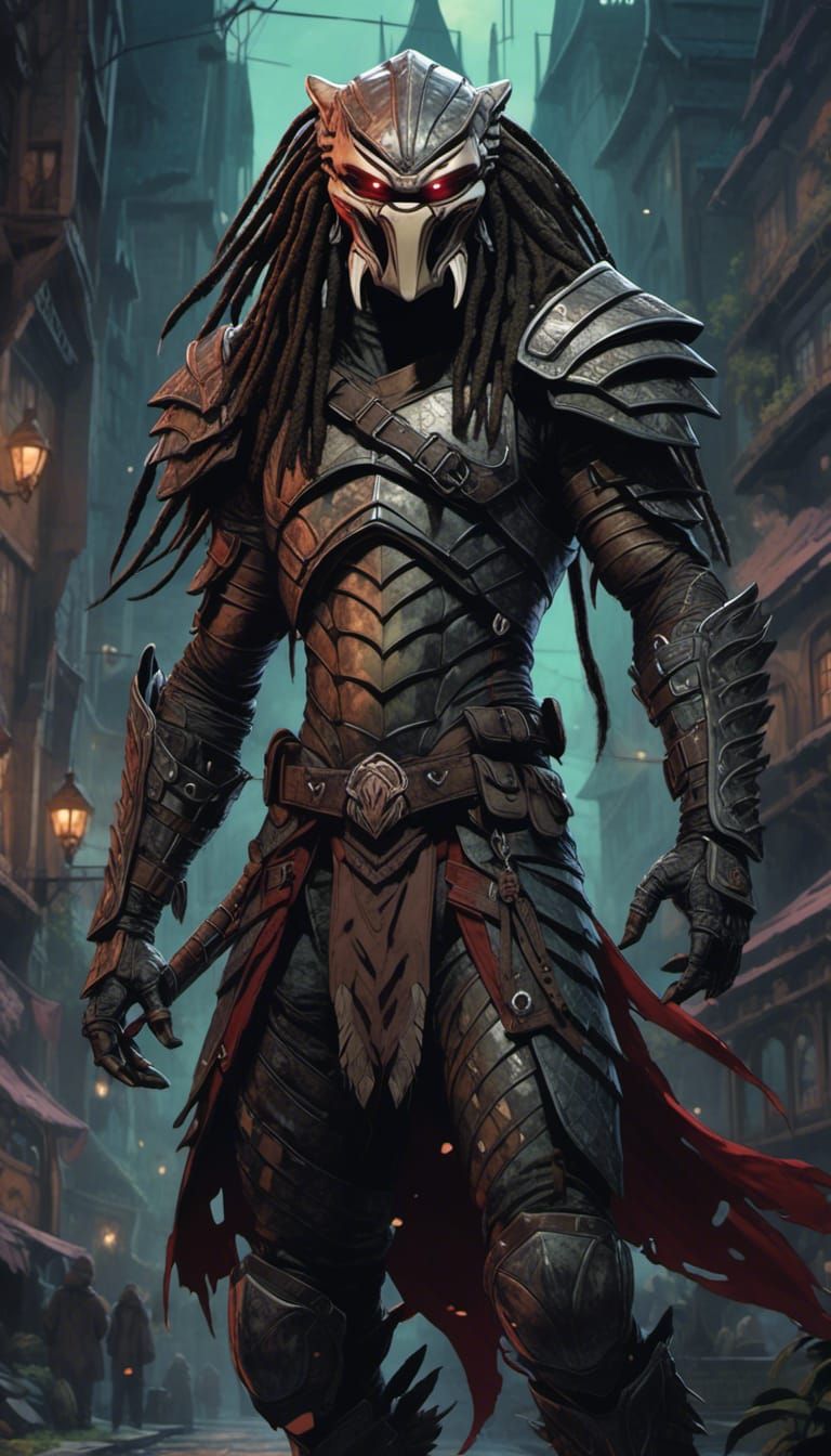 Fantasy Streetscape Predator