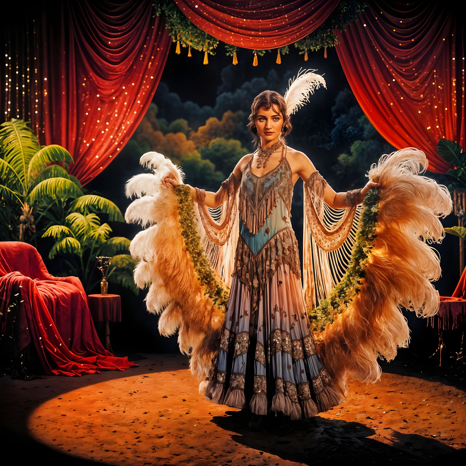 Colorful Image with Deep, Rich Colors