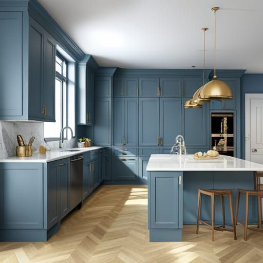 Minimalist Kitchen with Modern Amenities