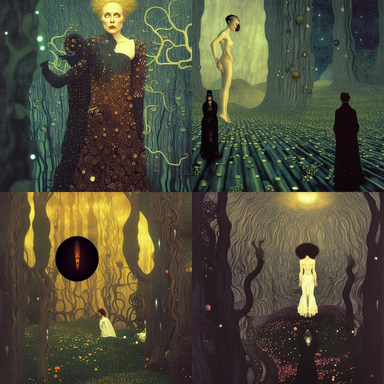 Hocus Pocus: A Glitchcore Horror Art Piece