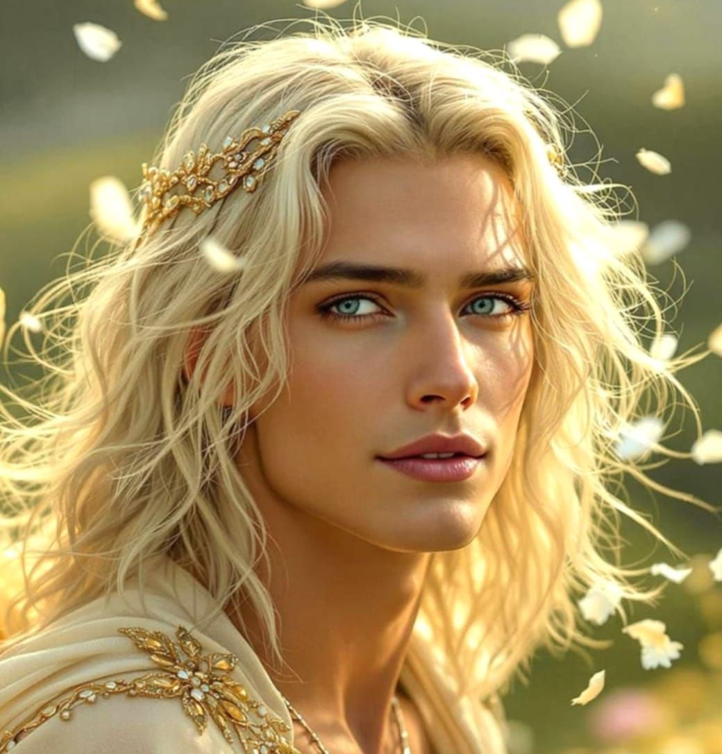 Angel of Light in Ethereal Beauty