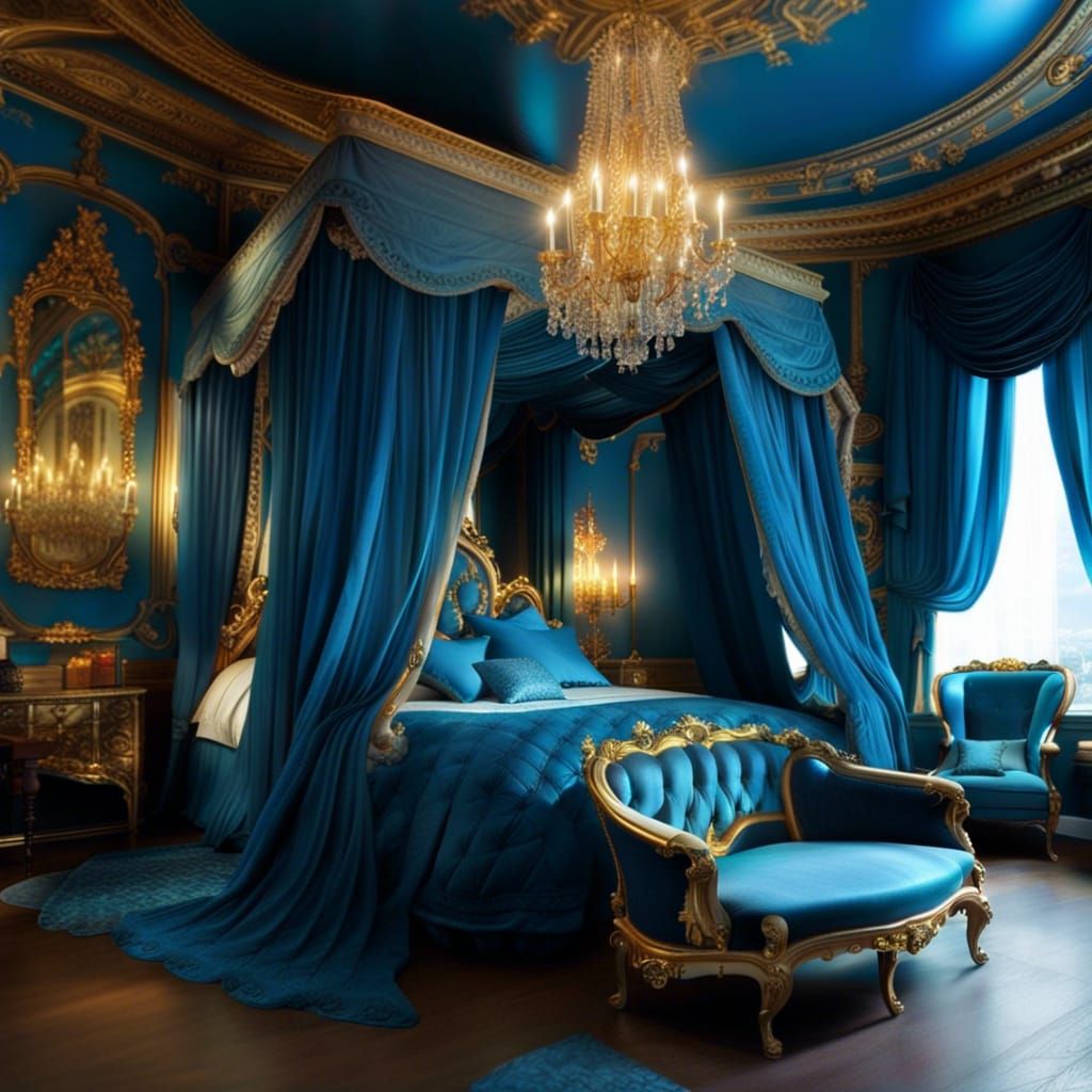 Rococo Atlantis Bedroom