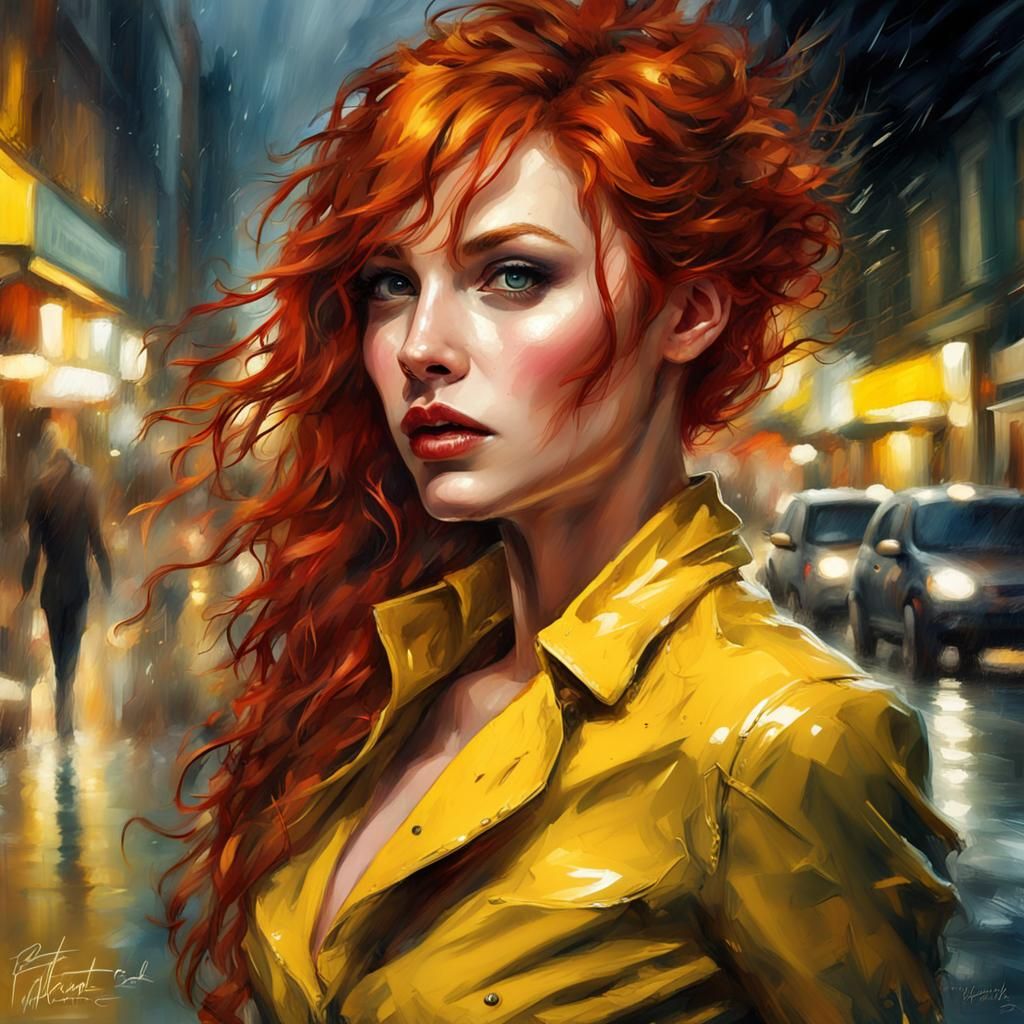 Young modern Irish woman