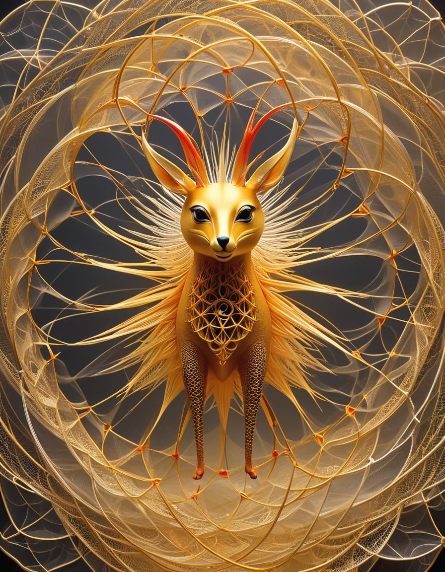 Tulle Snail: Anthropomorphic Helioceras Heteromorph