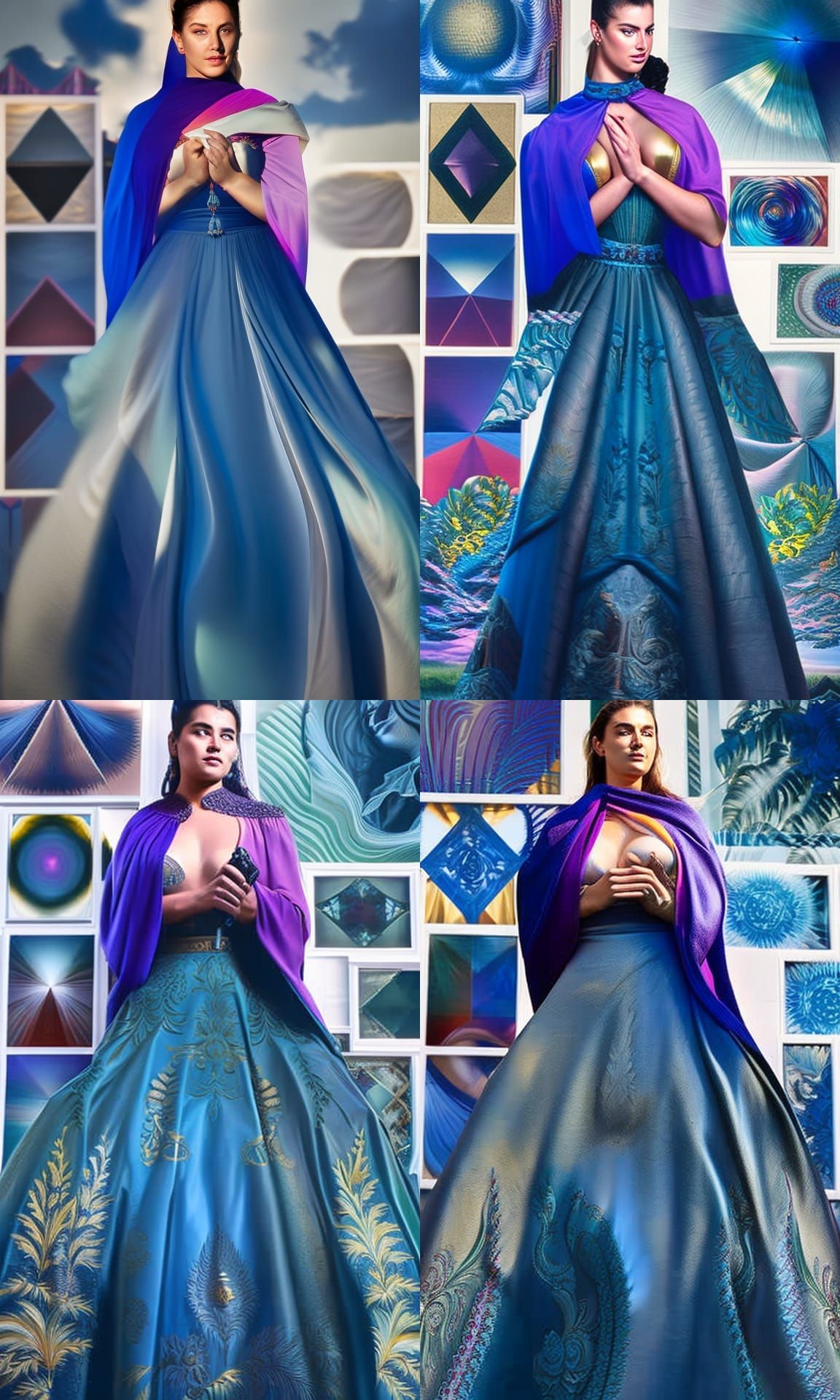 Photorealistic Portrait of a Beautiful European Woman