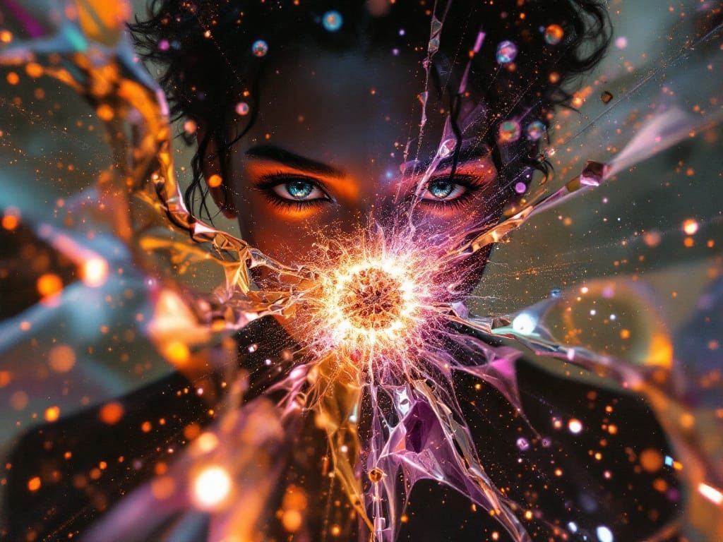 Personified Stardust-Woven Tapestry