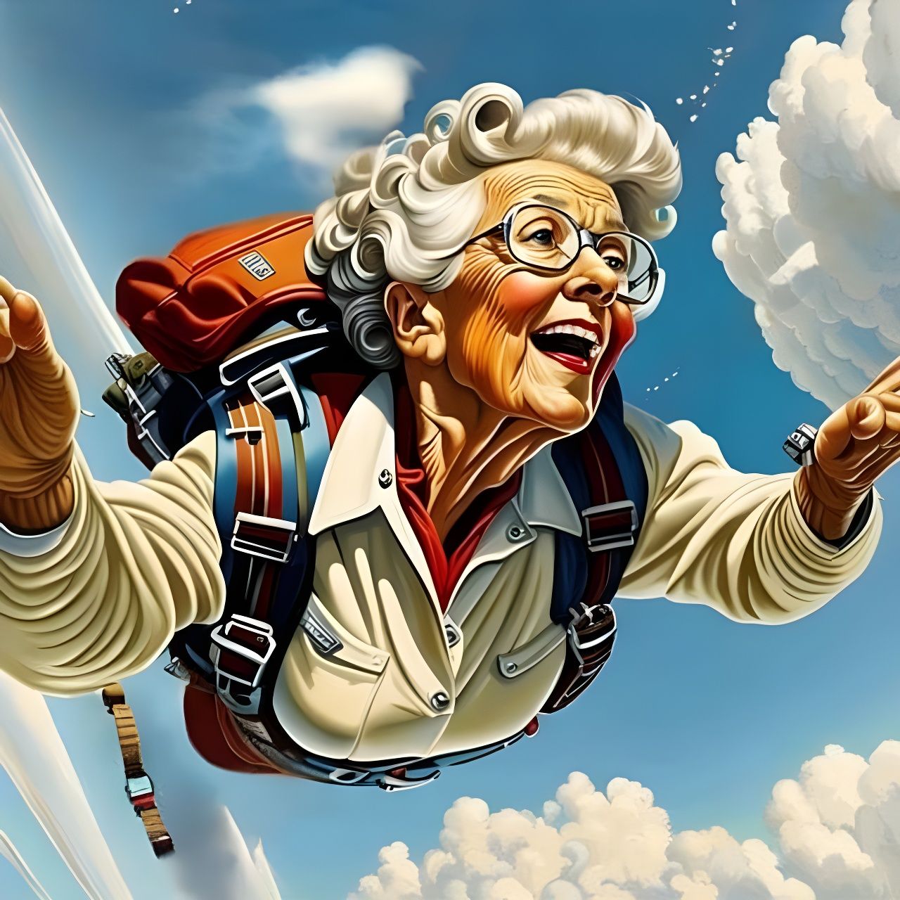 Granny Airborn!