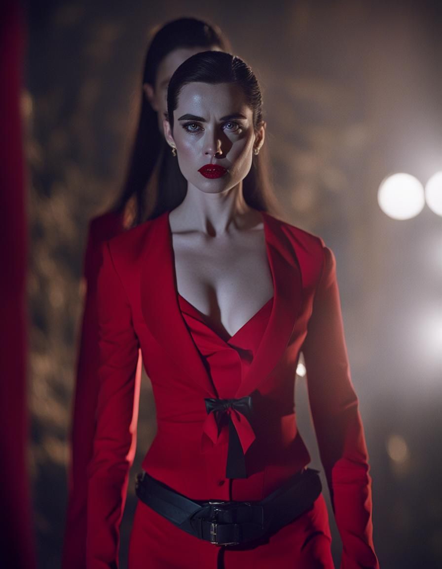 Maria Latorre as Real Woman in New York Film Still