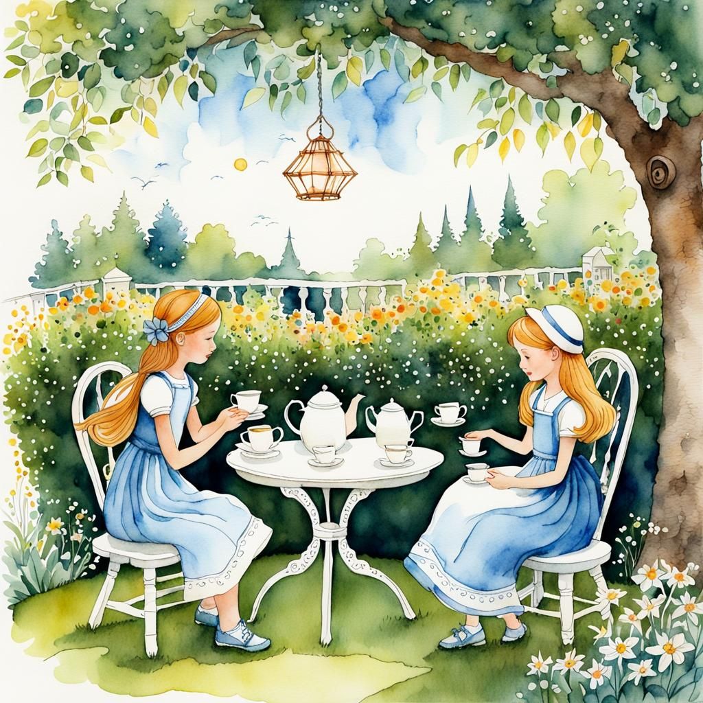 TEA UNDER THE TREE