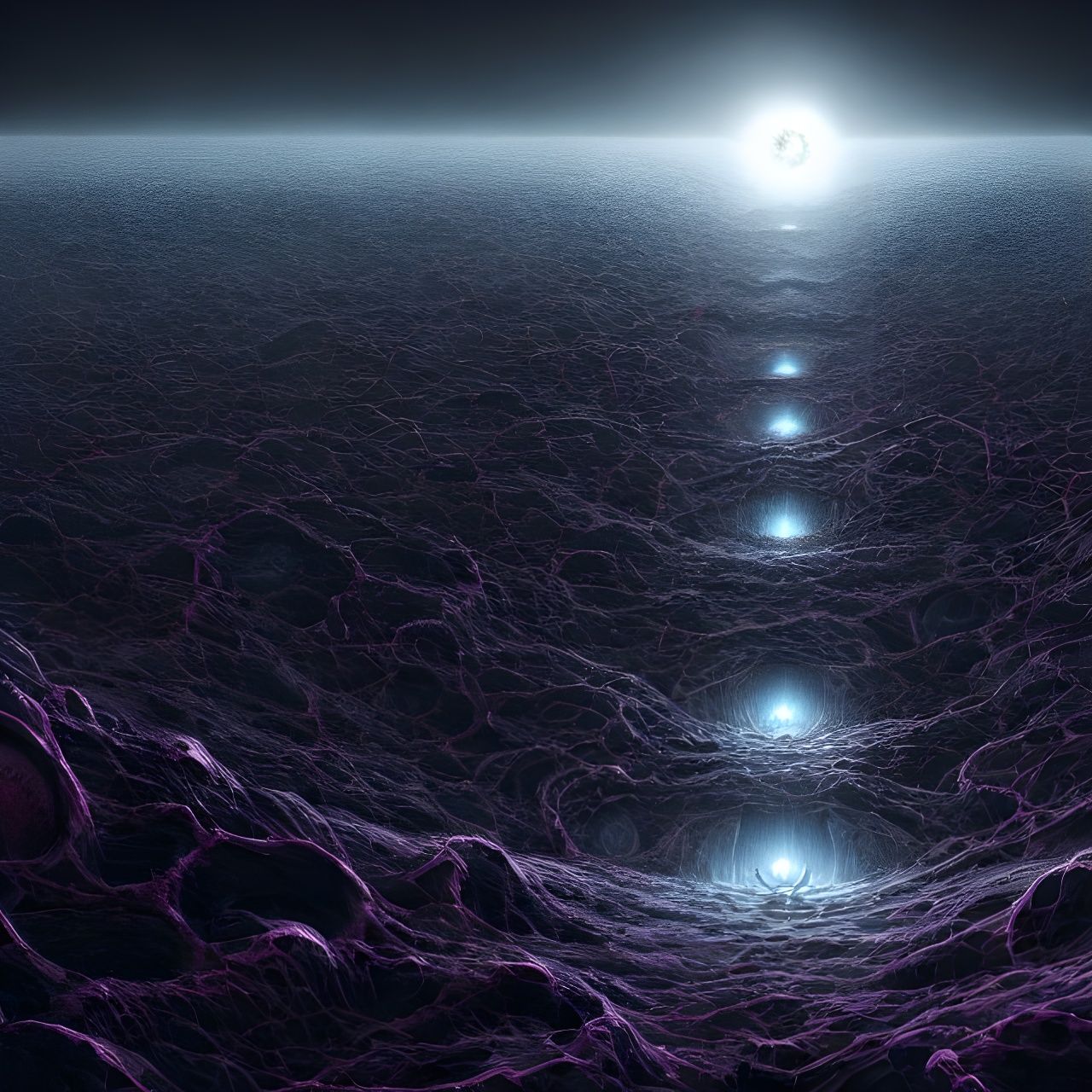 Terrifying Cosmic Horror in Vast Empty Space