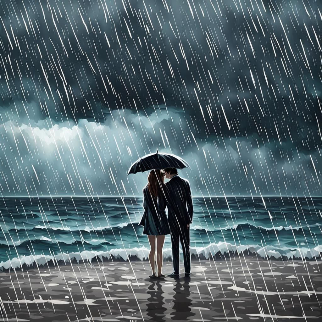 Rainy Emotional Landscape