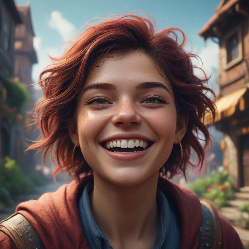 World Smile Day: Fantastical Matte Painting