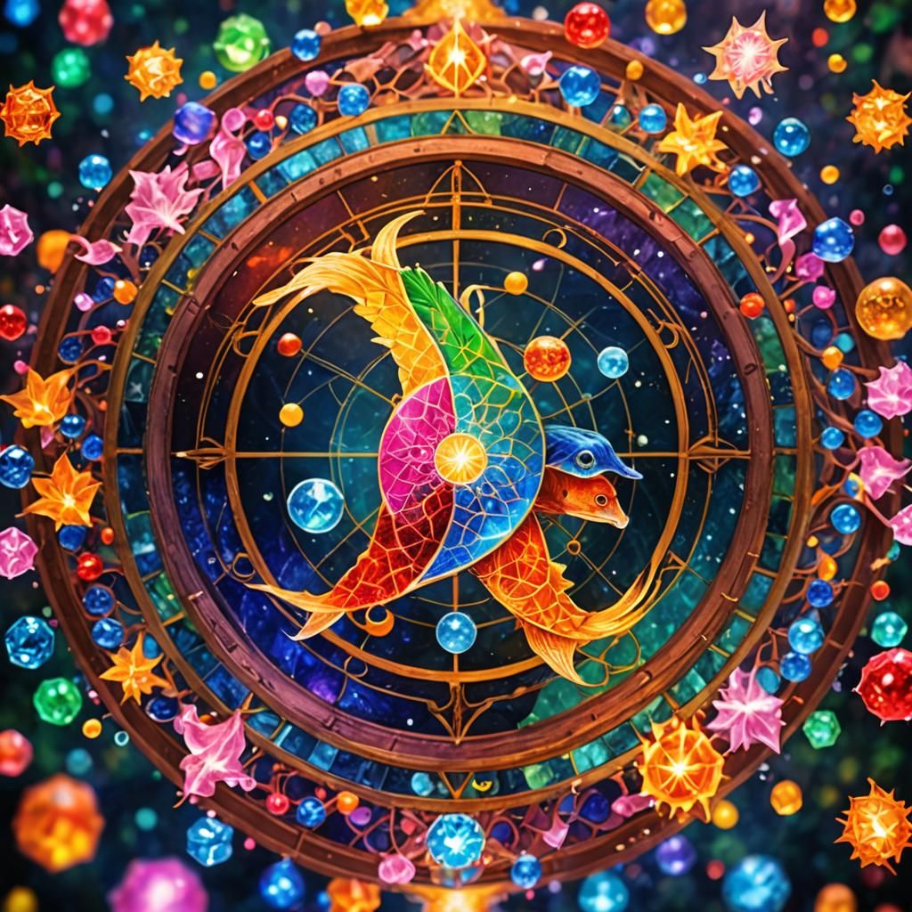 Sacred Geometry: Four Elements in Harmony