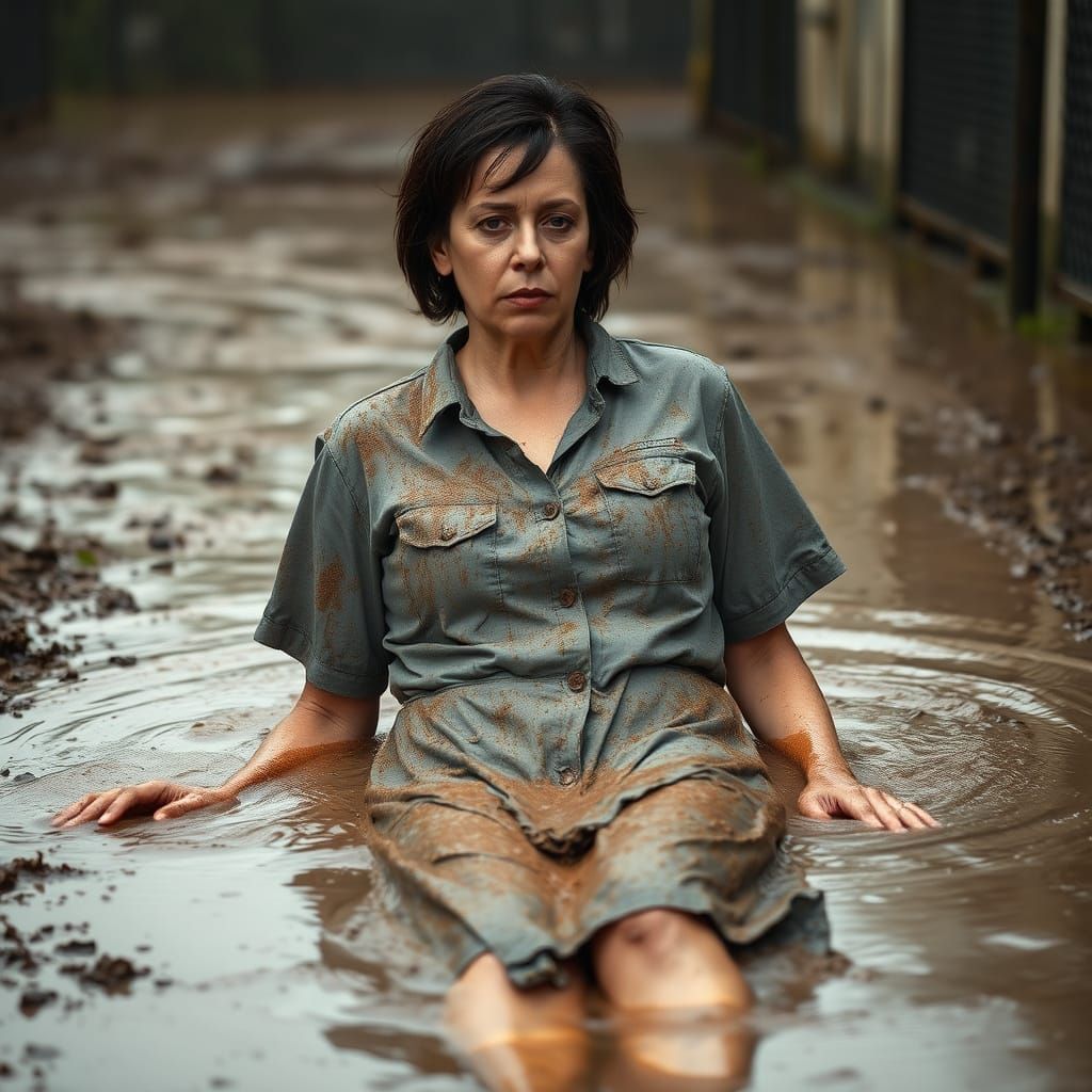 Muddy Prisoner in a Downpour