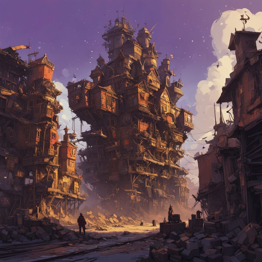 Regal King in Rich, Fantastical World