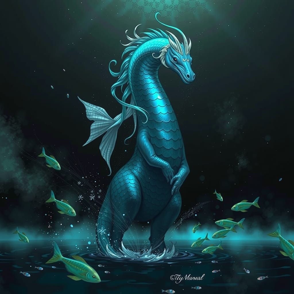 Mythical Sea Creature of Wonder