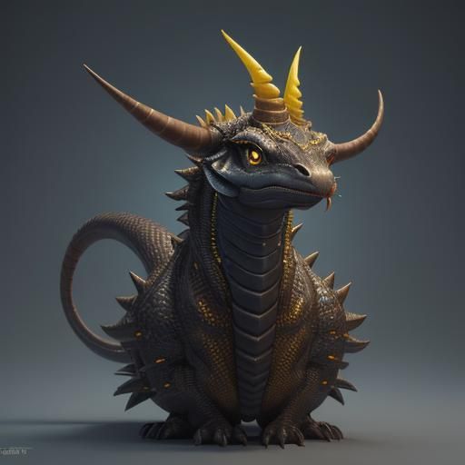 Pixar-Style Tazelwurm Concept Art in 3D