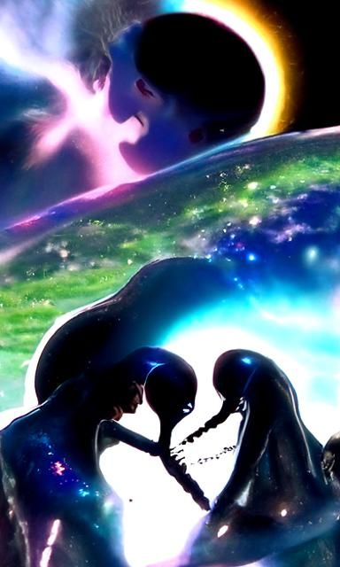 AI Image: Soulmates Unite Across Universes