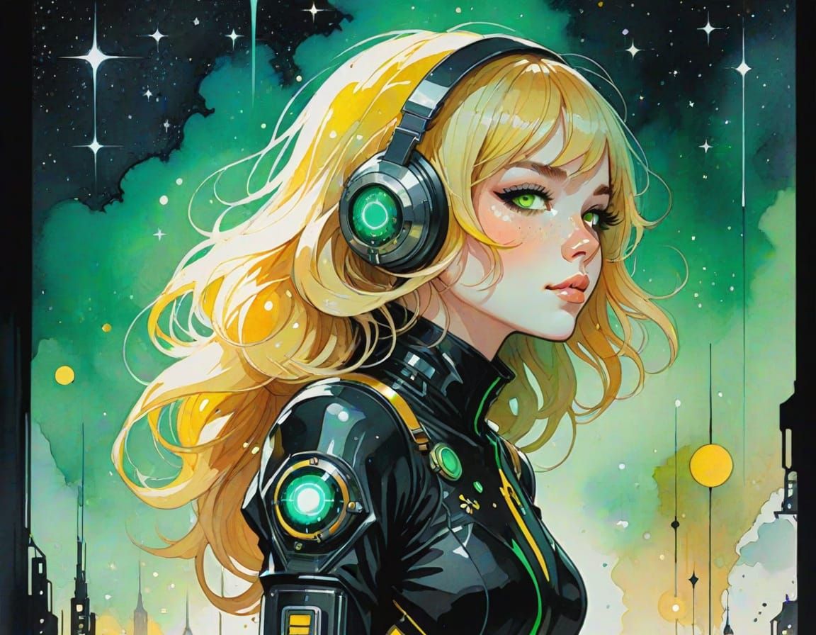 Green Galaxies