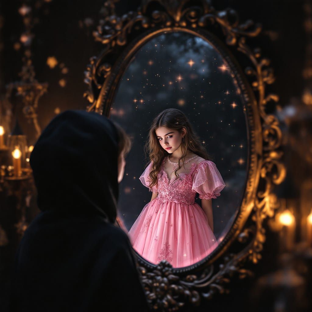 Mysterious Mirror Reflects a Dreamlike Future
