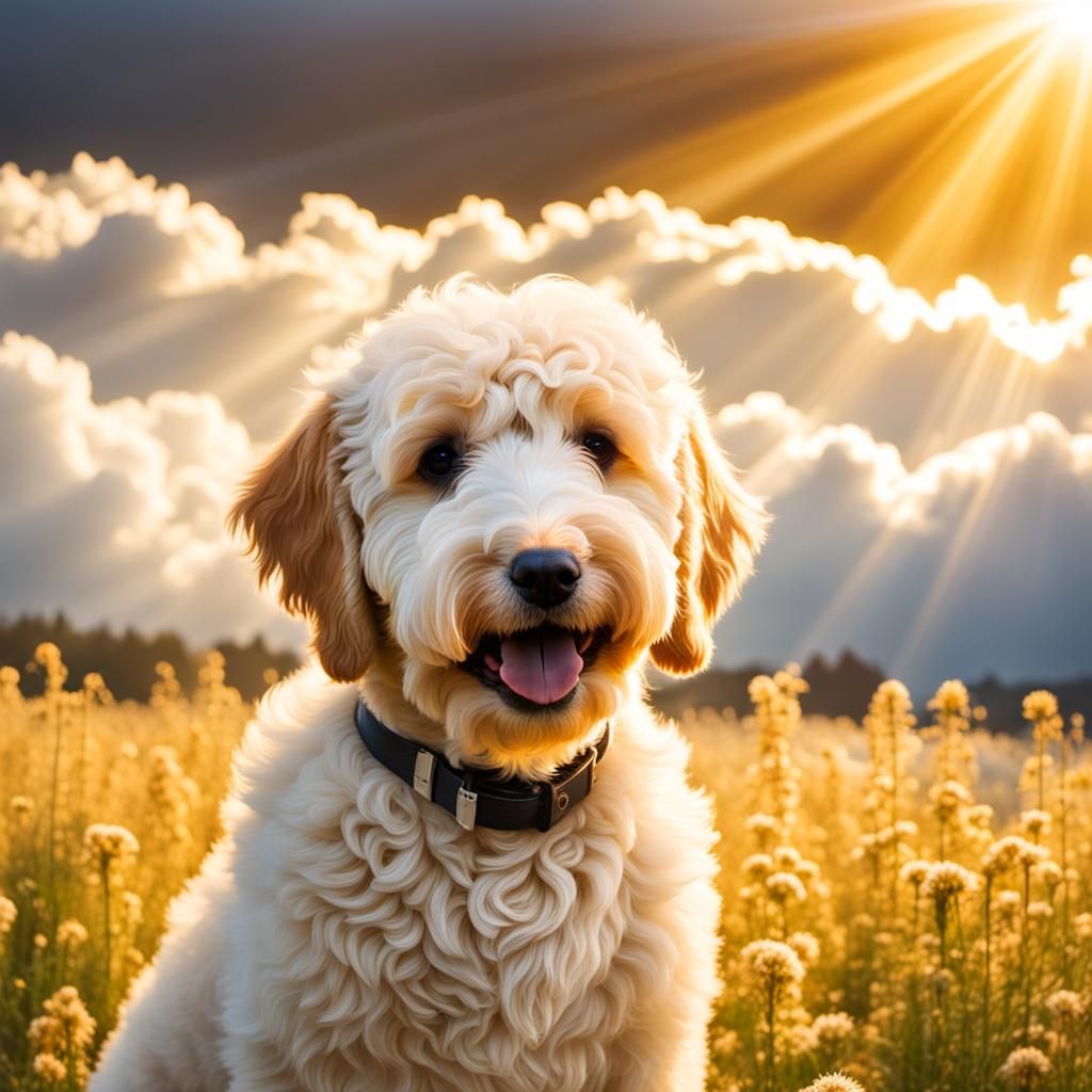 Golden Doodle in Divine Sunshine